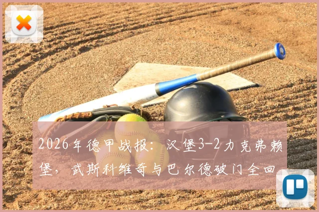 2026年德甲战报:汉堡3-2力克弗赖堡,武斯科维奇与巴尔德破门全回顾,附比赛集锦与赛程分析